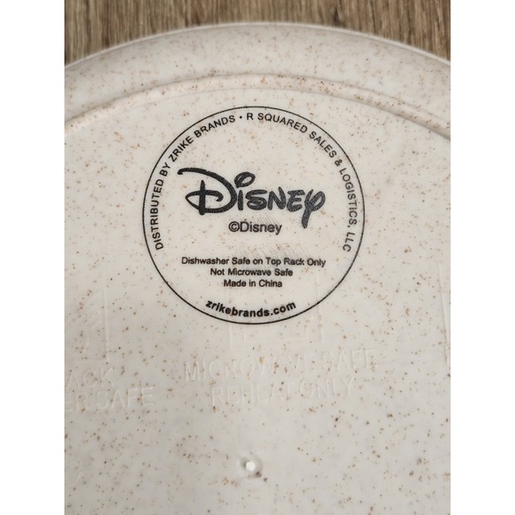 Disney Minnie Mouse Kids Plate Set of 4 Plates Corn Husk Children Toddler Mickey - Picture 2 of 9